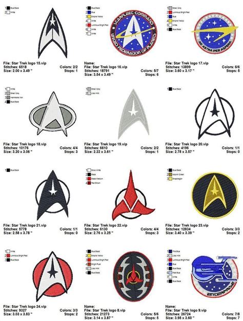 star trek symbols explained